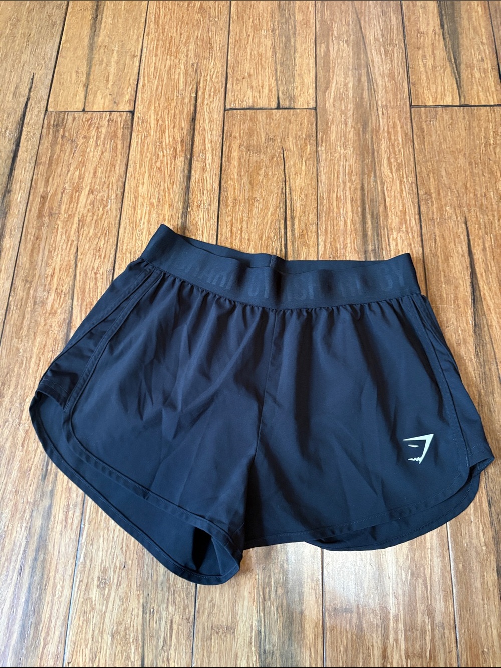 Gymshark Training Sprint Workout Shorts Black Womens Small Athletic Running - Picture 2 of 6